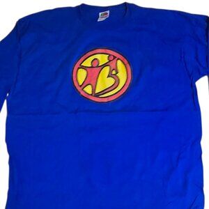 2007 Bowl For Kids Sake Blue Long Sleeve T Shirt 2XL XXL  Winfield Kansas